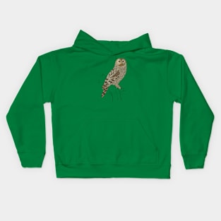 Owl illustration Kids Hoodie